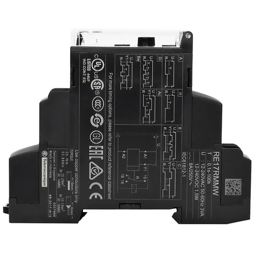 进口施耐德RE11时间继电器RE17一RAMU RCMU RMMW LAMW RLMU导轨式 - 图3