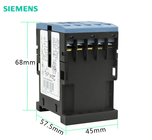 正品西门子16A接触器3RT6018-1AN21 22-1AF01一1BB41替3TF42 220V - 图3