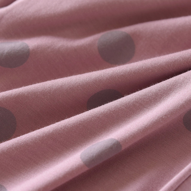 Modal cotton pajama pants, polka dot ກາງເກງບ້ານຕ້ານຍຸງ