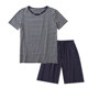 Modal striped ໄວຫນຸ່ມສາມາດໃສ່ pajamas ໃນເວລາທີ່ອອກໄປ