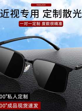 专业配镜，有度数的近视墨镜