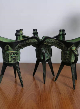 客厅婚礼酒壶镇宅商务仿古青铜器