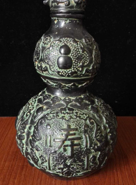 福寿宝葫芦风水镇宅仿古青铜器