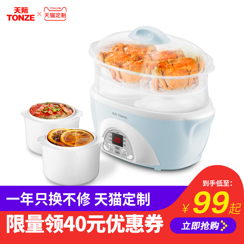 天际电炖炖锅陶瓷炖汤煮粥煲汤锅 天际凯盈电炖/煮粥锅/文火炉