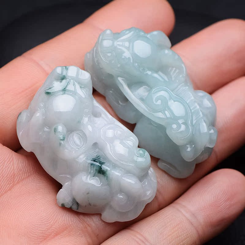 货玉佩男女招财玉项链护身符玉石挂件 A 翡翠霸王貔貅吊坠天然缅甸 货玉佩男女招财玉项链护身符玉石挂件 A 翡翠霸王貔貅吊坠天然缅甸