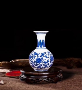 陶瓷花瓶工艺品摆件客厅仿古瓷器