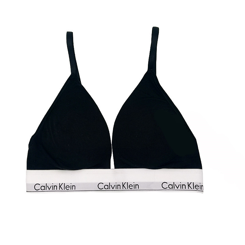 Calvin Klein CK内衣女士无钢圈三角杯带胸垫性感运动文胸QF5650 - 图3