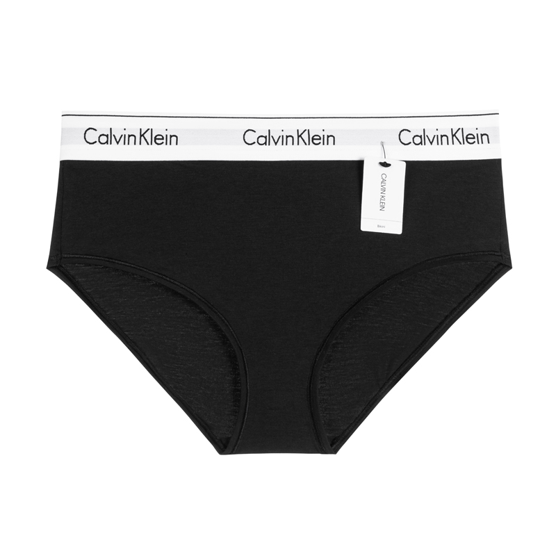 MAYA美国Calvin Klein CK女士莫代尔棉比基尼高腰三角内裤QF6280 - 图3