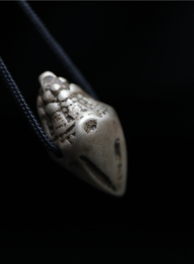 精品西藏天铁托甲材质娘拉擦擦护身吊坠藏式项坠藏饰穿手串坠配饰