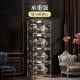 Wine cabinet living room 2026 new high-end home wall-mounted European-style small wine cabinet stainless steel display cabinet storage display rack