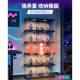 Racing model figures transparent display cabinet