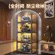 Helmet storage cabinet motorcycle hat household transparent dust-proof helmet display box motorcycle equipment storage shelf