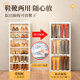Send SF Express! No installation required! Extra thick cream style shoe cabinet