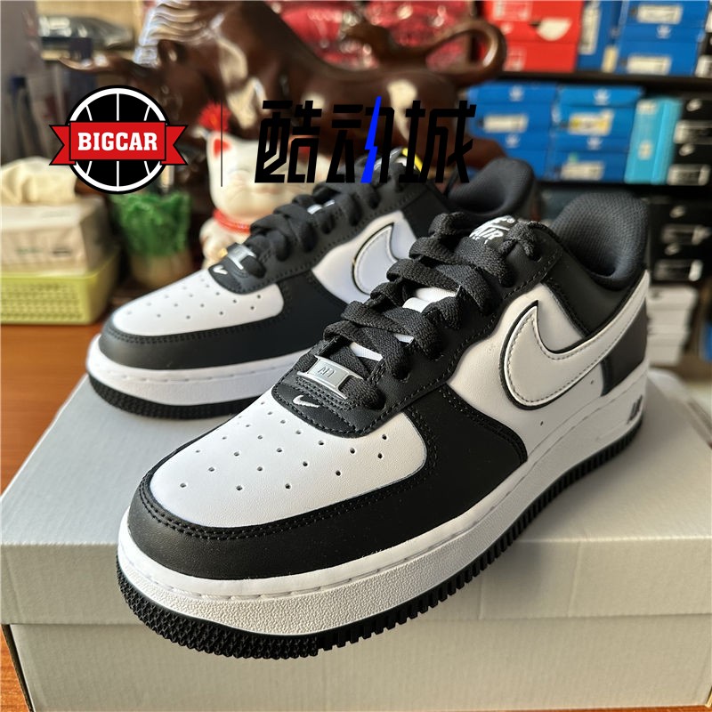 Nike Air Force 1 Low AF1白黑 熊猫休闲板鞋 DV0788-001 - 图1