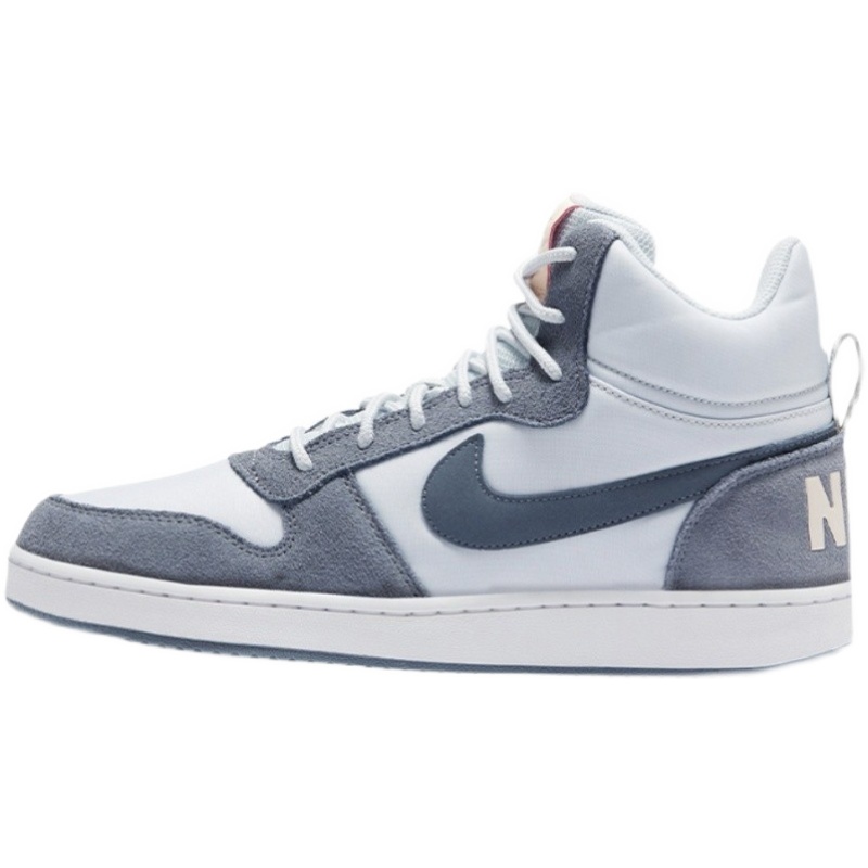 NIKE Court Borough Mid 乔治城女款中帮休闲板鞋 844907-101 005 - 图3