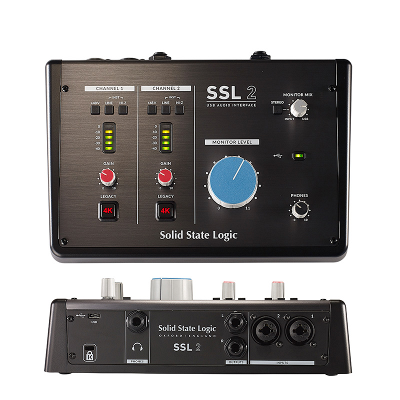 KRK2023新款G4+SSL2+声卡录音室棚RP5G4 CL5G3有源监听5寸音箱 - 图2
