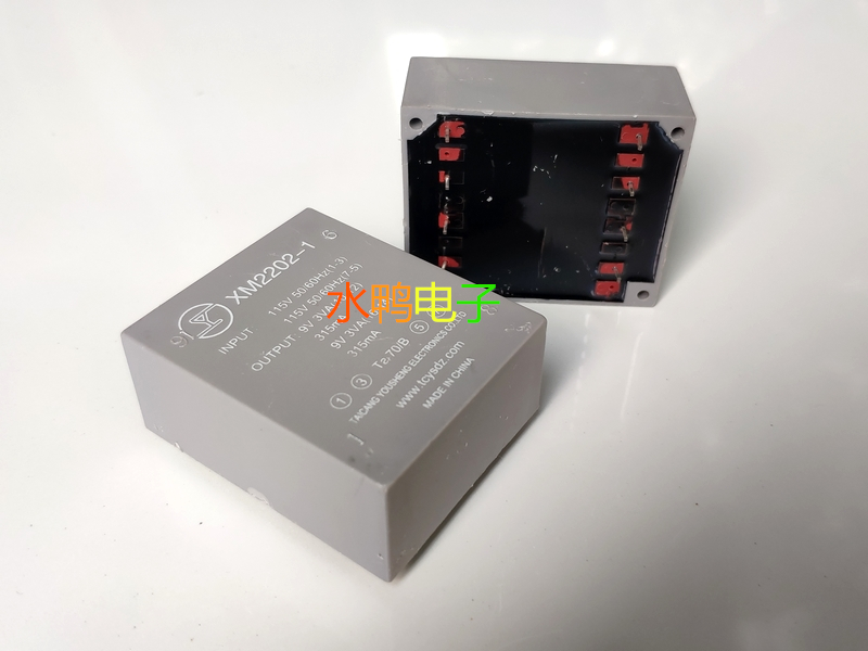 库存新货 太仓密封变压器功率6W 入230V 输出双9V 实测双12.3V - 图0