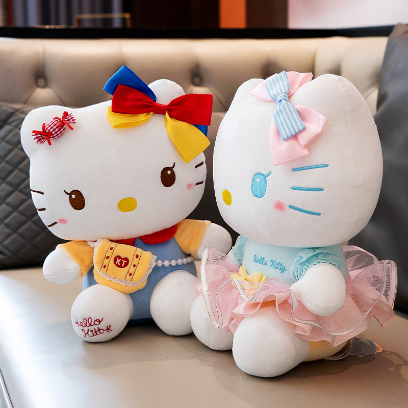 hellokitty公仔毛绒玩具糖果凯蒂猫咪玩偶哈喽娃娃少女心生日礼物