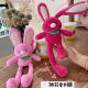 ອິນເຕີເນັດສະເຫຼີມສະຫຼອງ rabbit pendant ຂະຫນາດນ້ອຍຂອງຫຼິ້ນ plush ມີຫູດຶງ