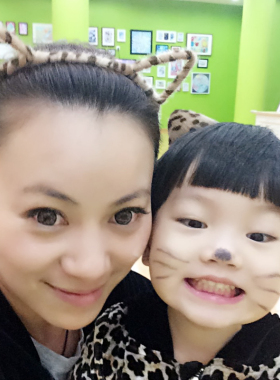 卖萌风韩国边夹发箍儿童猫耳朵