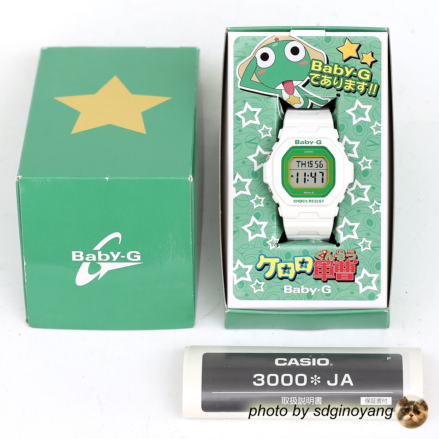 CASIO卡西欧Baby-G x Keroro BG-5600BK青蛙军曹全球限定全新现货 - 图3