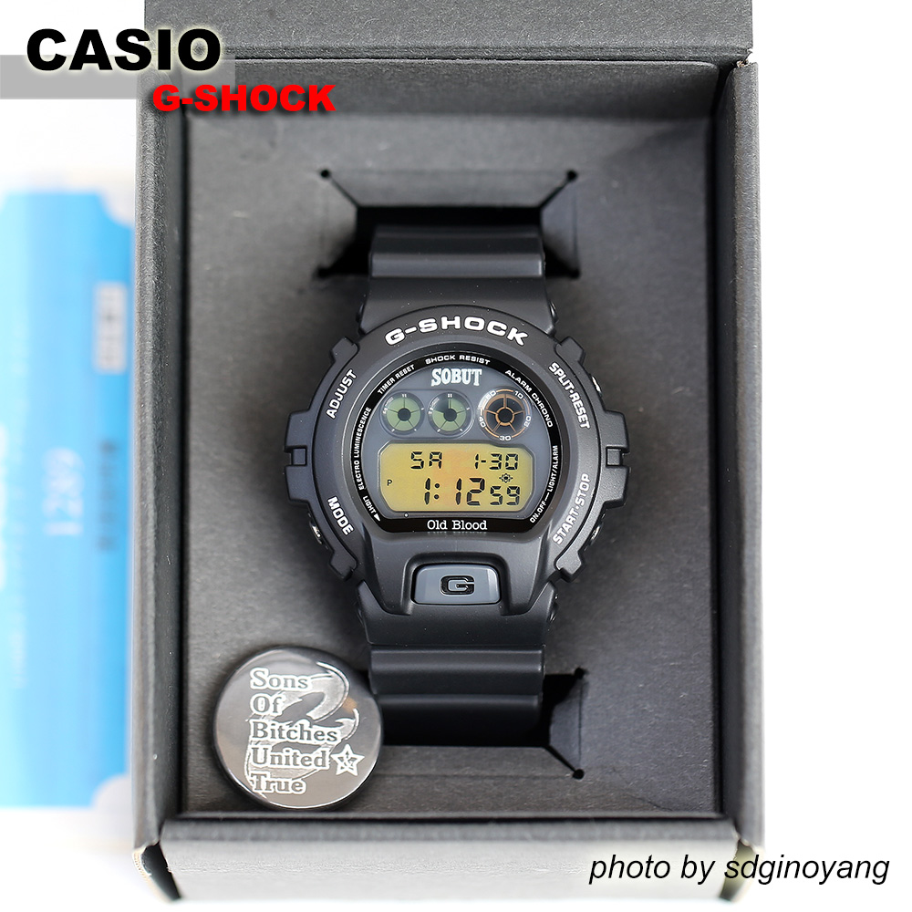 CASIO卡西欧G-SHOCK x SOBUT DW-6900BIP-9JF 联名限定全新现货 - 图3