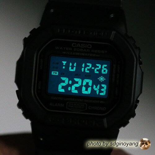 CASIO卡西欧G-SHOCK初版1545烟熏铁锈方块DW-5600MS-1JF全新现货 - 图2