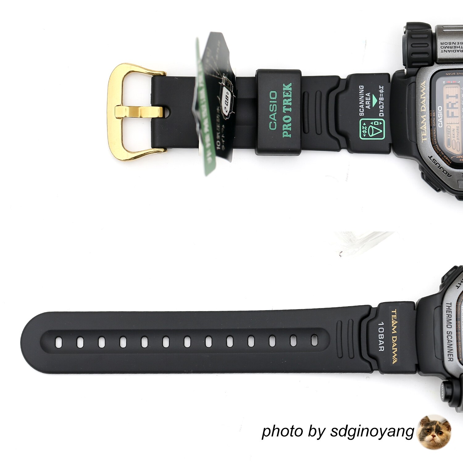 CASIO 登山系列 PRT-12TW-1 Team Daiwa 红外测温火箭炮 全新结束