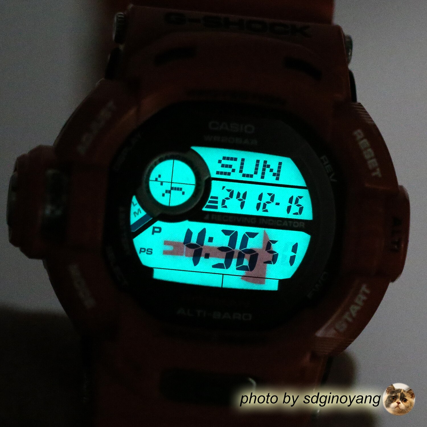 CASIO卡西欧G-SHOCK GW-9200RJ-4JF登山救援橙色电波飞人全新现货