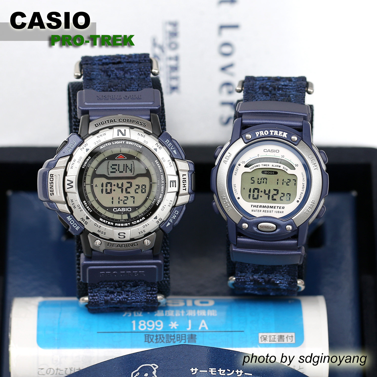 CASIO卡西欧G-SHOCK PRT98-3 STARDUST LOVERS登山情侣表全新结束