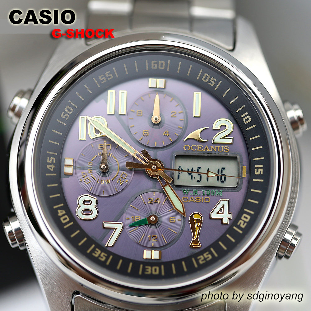 CASIO海神OCEANUS OCW-520WCE-1AVER 2006德国世界杯纪念全新结束
