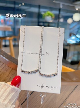 S925银纯银蝴蝶结多款可选项链纯银项链不褪色礼盒礼袋新年顺丰3