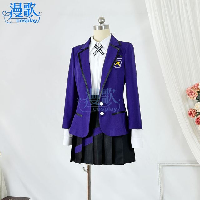 Mobile Suit Gundam cos Nia An cos clothing women's campus style anime coplay clothing uniform complete set