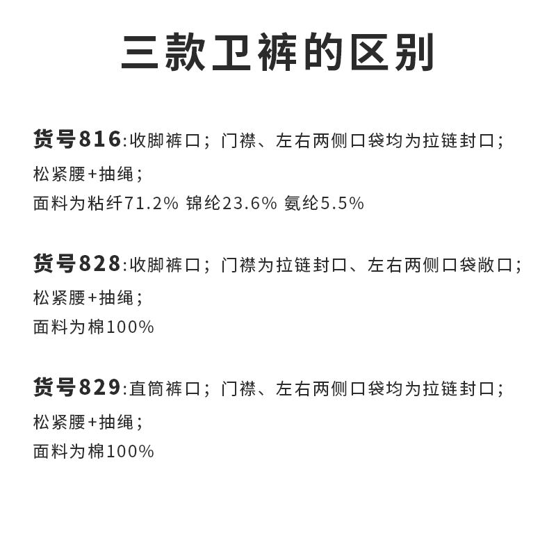 爸爸裤子春季运动裤中老年人休闲裤老爸长裤老人爷爷松紧腰卫裤-图3