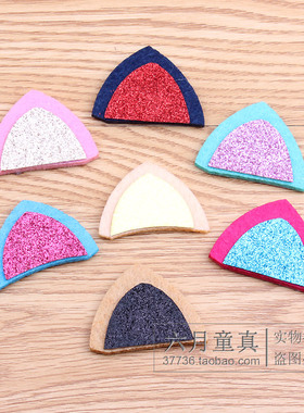 diy猫耳朵儿童手工饰品发夹