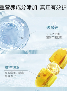 新款指甲油免烤无味速干可撕可剥加钙底油亮油透明封层高