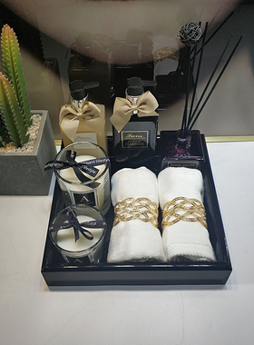 浴室柜香薰洗漱台蜡烛软装饰品