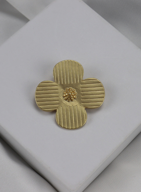 日本设计师皆川明风格哑光四叶草