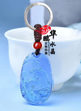 蓝水晶十二生肖鼠牛虎