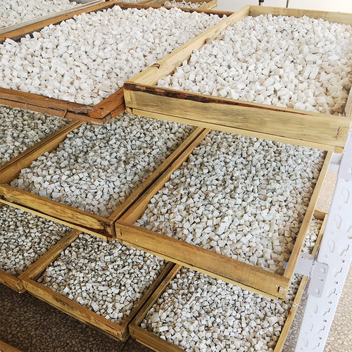 云南茯苓云苓块丁片正品中药材野生可打茯苓粉500克做茯苓茶糕饼 - 图0
