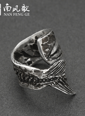 南风歌原创设计鲸落52hz系列戒指