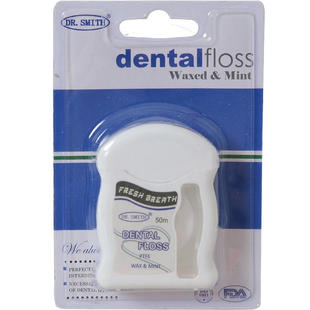 DR SMITH特氟龙PTFE牙线 正畸牙线宽线扁线微蜡牙线【买二送一】 - 图3
