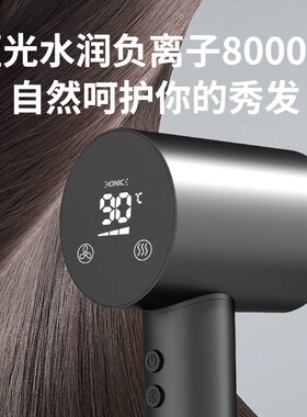 酒店同款大风力负离子吹风机