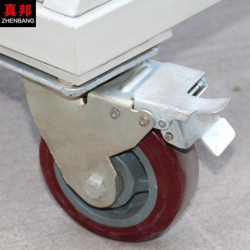 登高车仓库手推登高车移动防滑静音滑轮货架梯登高车超市理货梯 - 图3