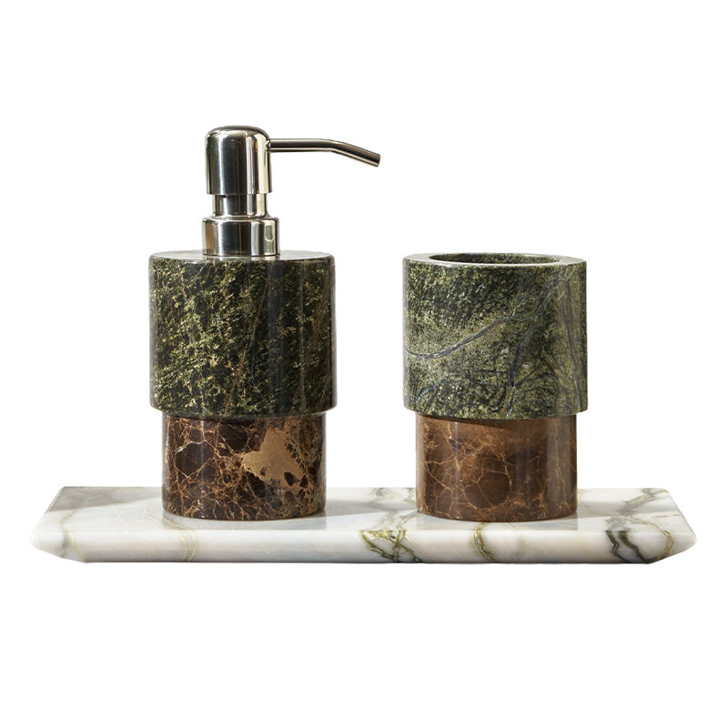 民宿酒店卫生间洗漱台摆件法式小众风大理石洗手液瓶香薰托盘组合,淘宝优惠券,粉丝福利购,淘宝优惠卷