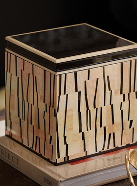 桌面盒子收纳储物盒长方形装饰盒