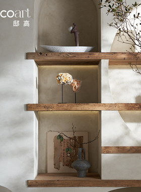 侘寂风餐厅民宿软装布置托盘摆件