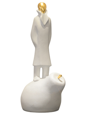 抽象人物雕像摆件艺术风软装饰品