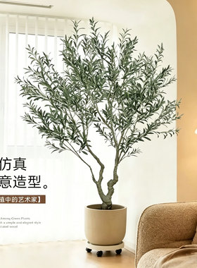 绿植仿真橄榄树高品质仿生植物