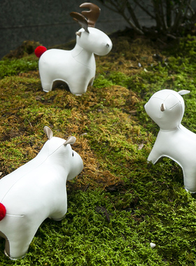 圣诞款zuny场景布置轻奢风装饰品